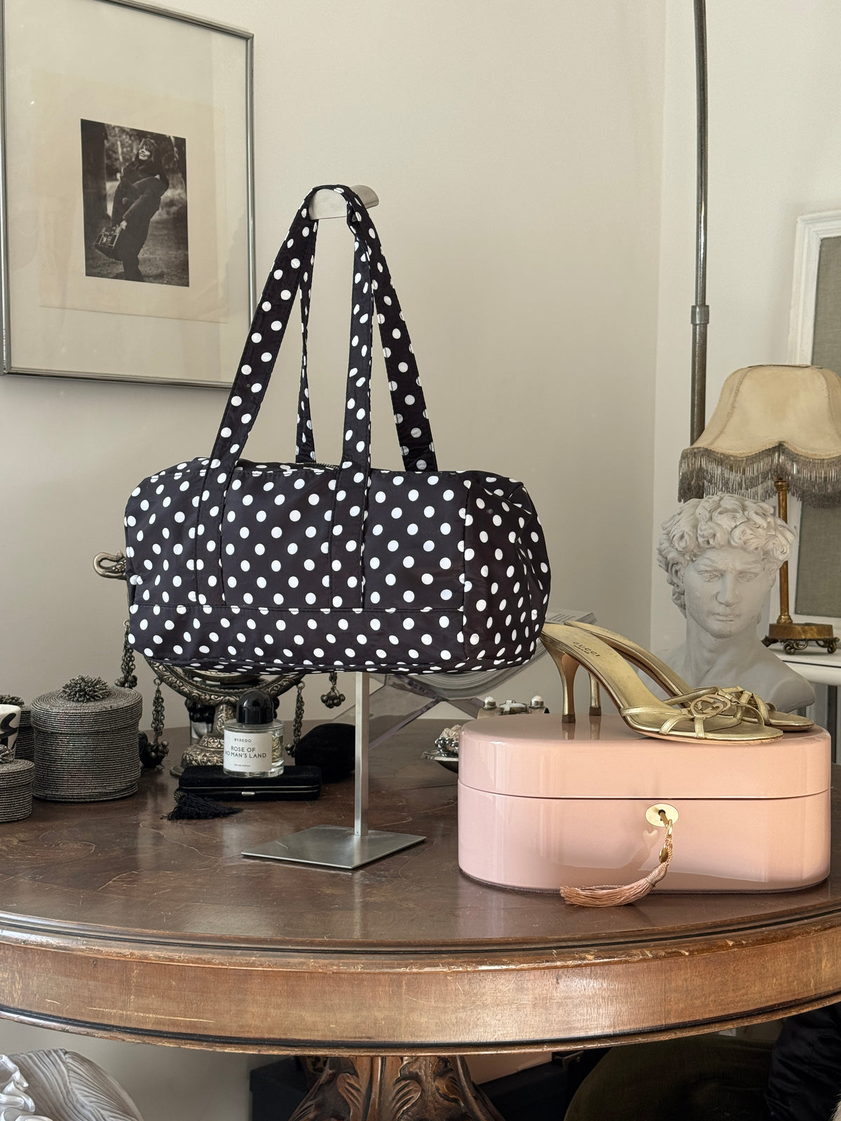 Polka Dot Bowling Bag