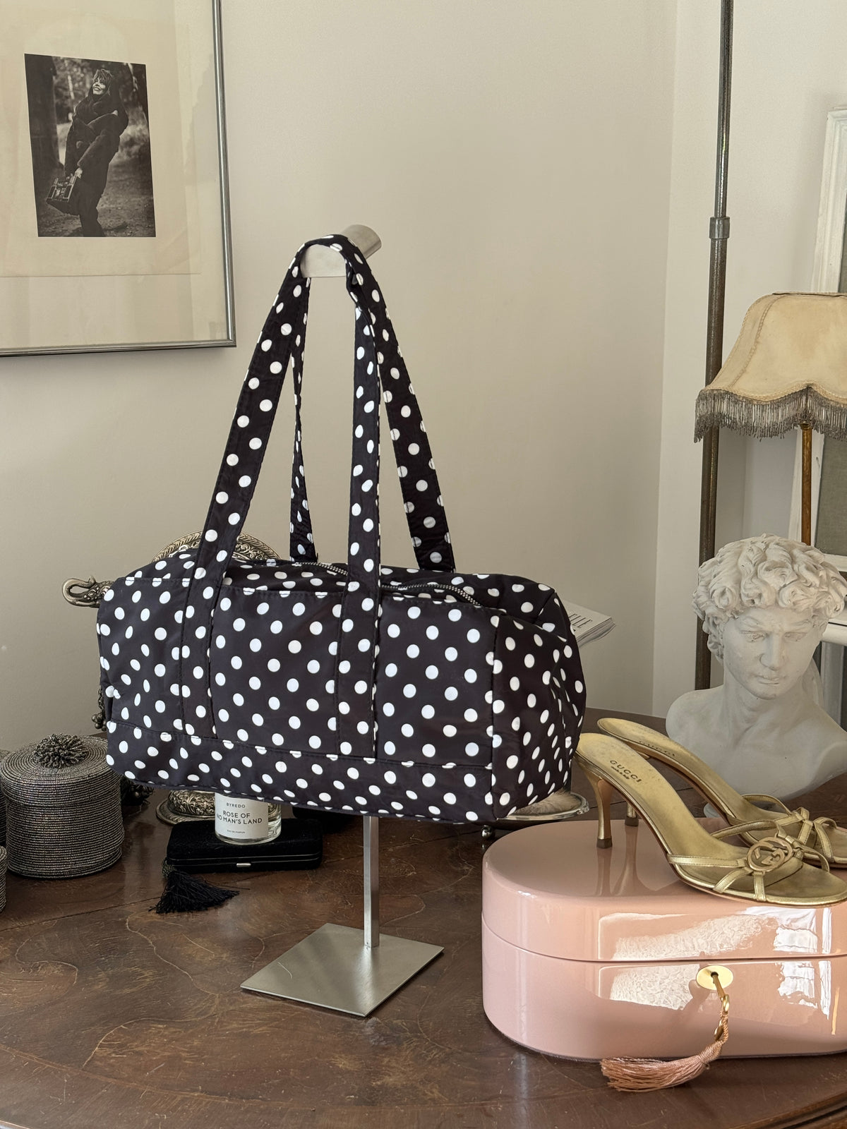 Polka Dot Bowling Bag