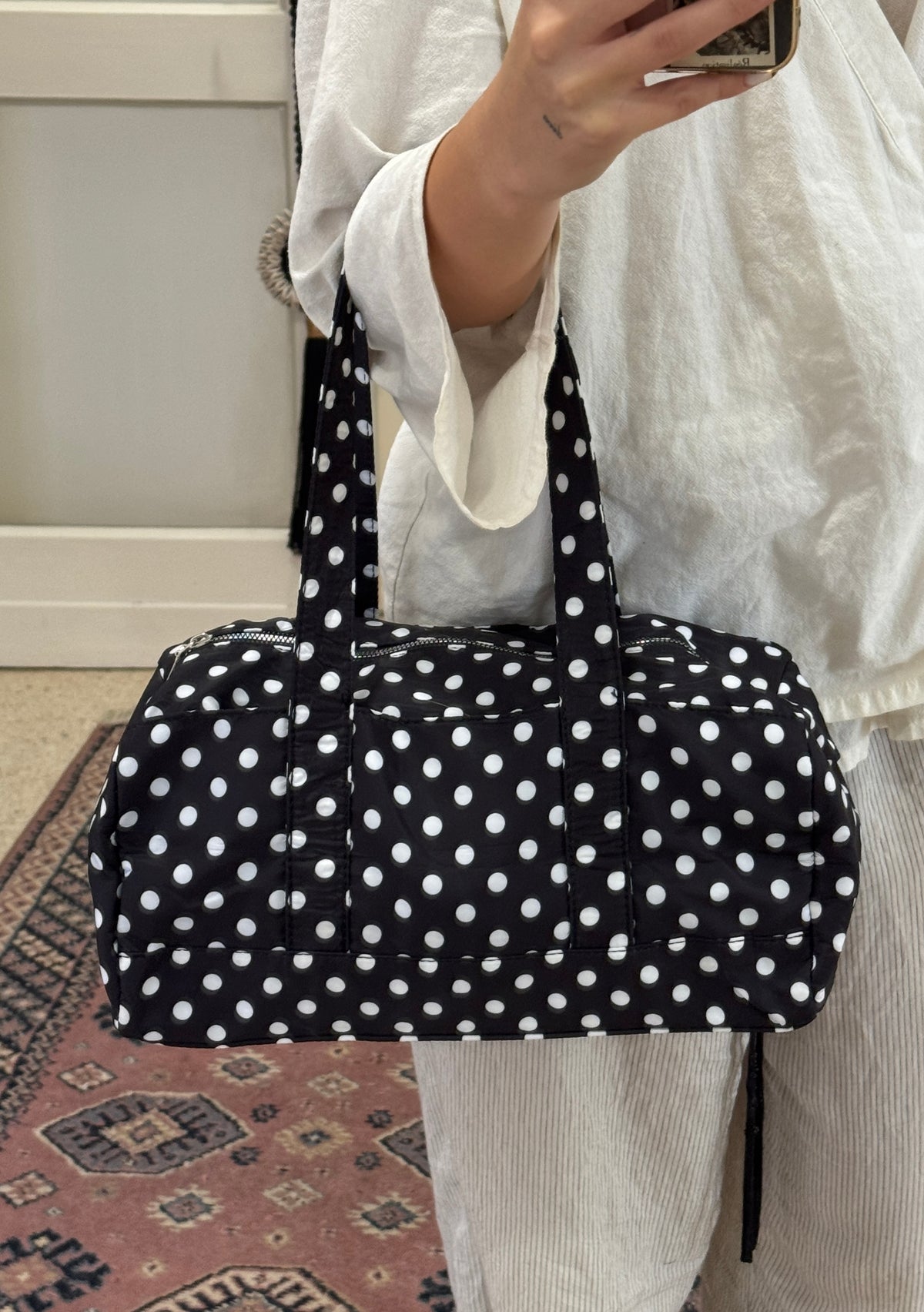 Polka Dot Bowling Bag