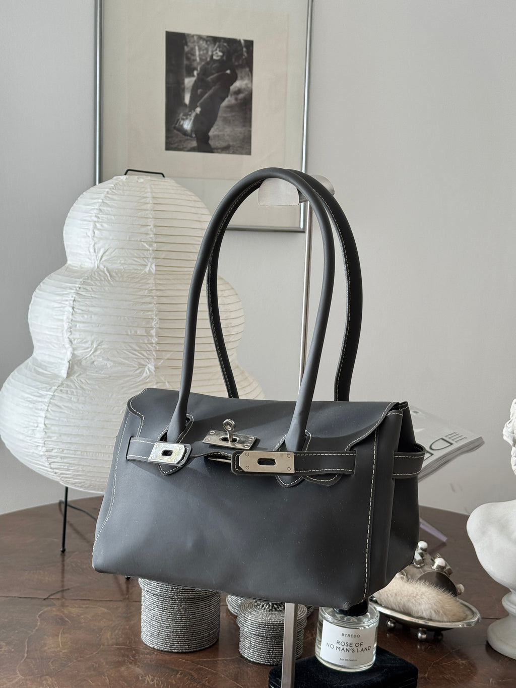 Grey Mini Firkin Bag
